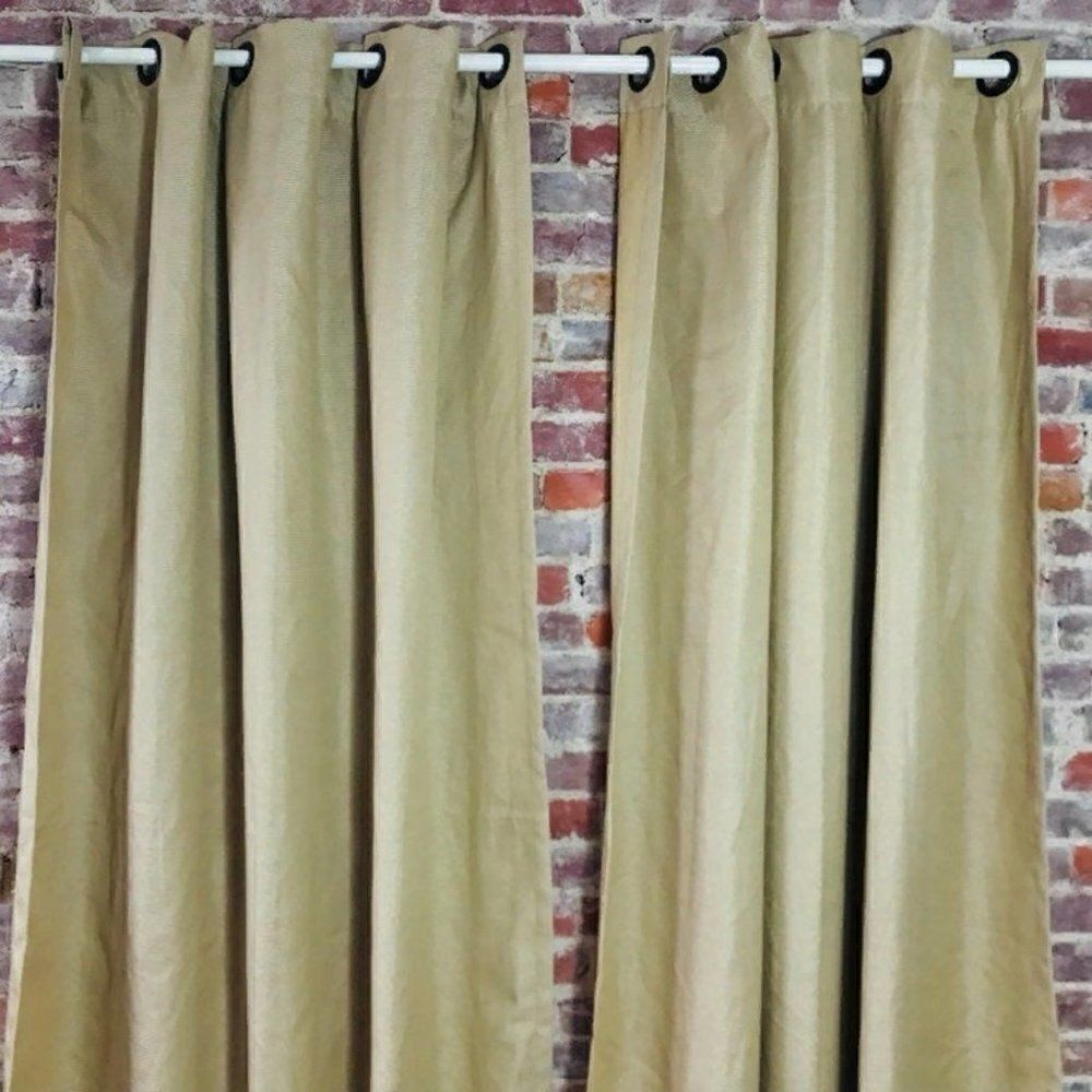 Curtains 54” X 84” With Grommets